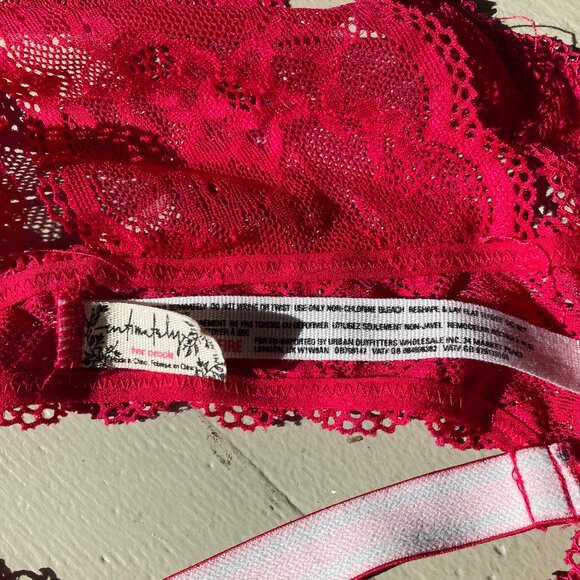 Free People Intimates lace halter bralette SET of 2 - Picture 5 of 5